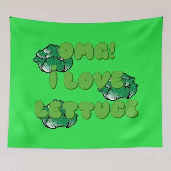 Item preview, I <3 Lettuce designed and sold by FlawdaMane.
