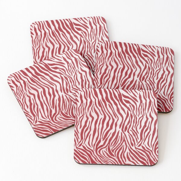 Item preview, Stylish Dark Red Zebra Print designed and sold by LuvlyPesto.
