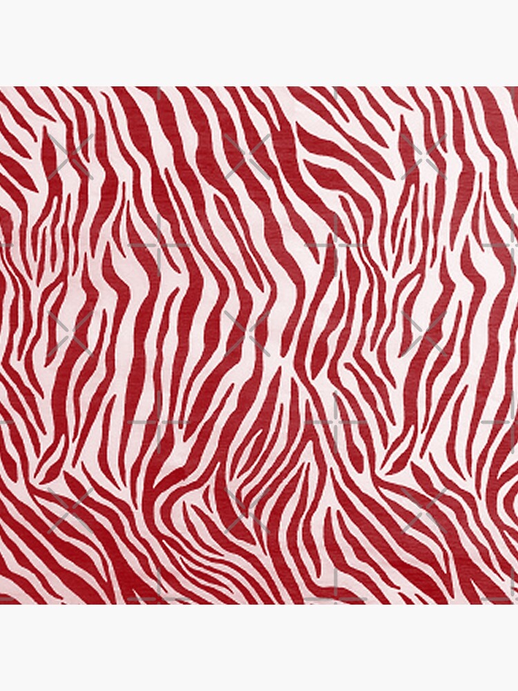 "Stylish Dark Red Zebra Print" Throw Pillow for Sale by LuvlyPesto