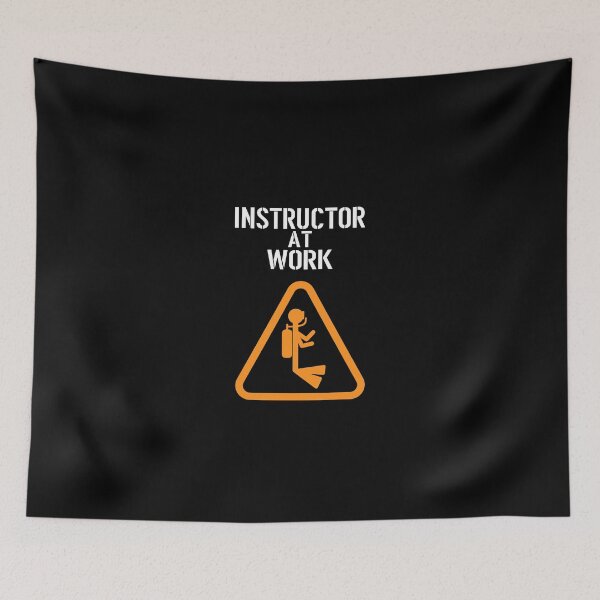 Item preview, Instructor at work designed and sold by divingaround.