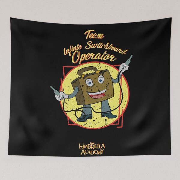 Item preview, UMBRELLA ACADEMY 2 : TEAM INFINITE SWITCHBOARD OPERATOR (GRUNGE STYLE) designed and sold by FunGangStore.