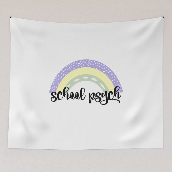 Item preview, School psych designed and sold by stickersbycare.