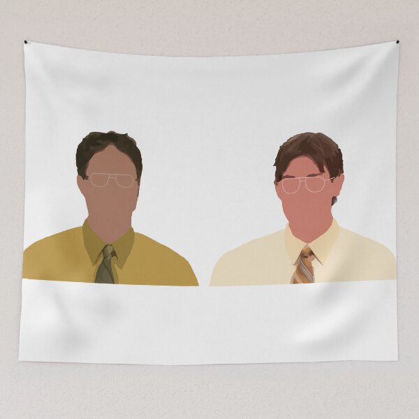 Item preview, Jim Halpert and Dwight Schrute designed and sold by serendipitous08.