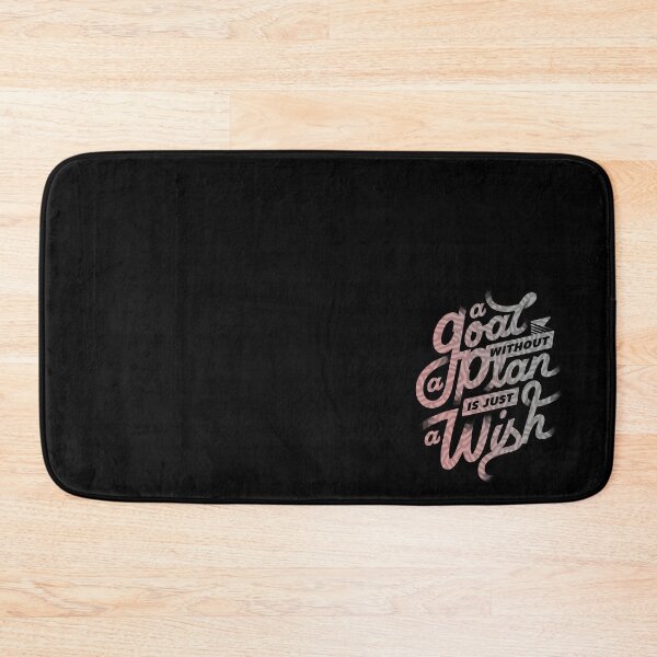 Item preview, A Goal Without a Plan is Just A Wish designed and sold by StylishTayla.
