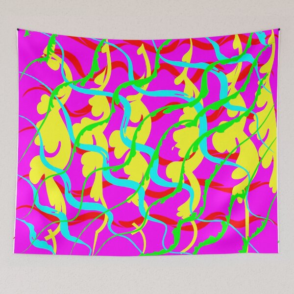 Item preview, Colorful Brush Strokes Design 1 designed and sold by Dream Wear.