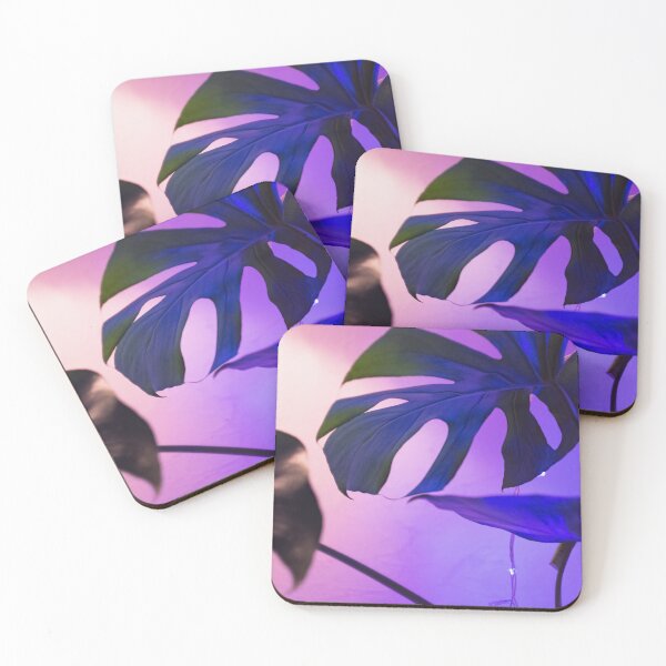 Item preview, Neon Purple Palm Leaf designed and sold by newburyboutique.