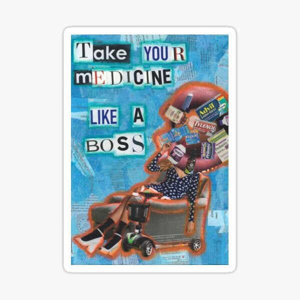 Like a Boss Sticker