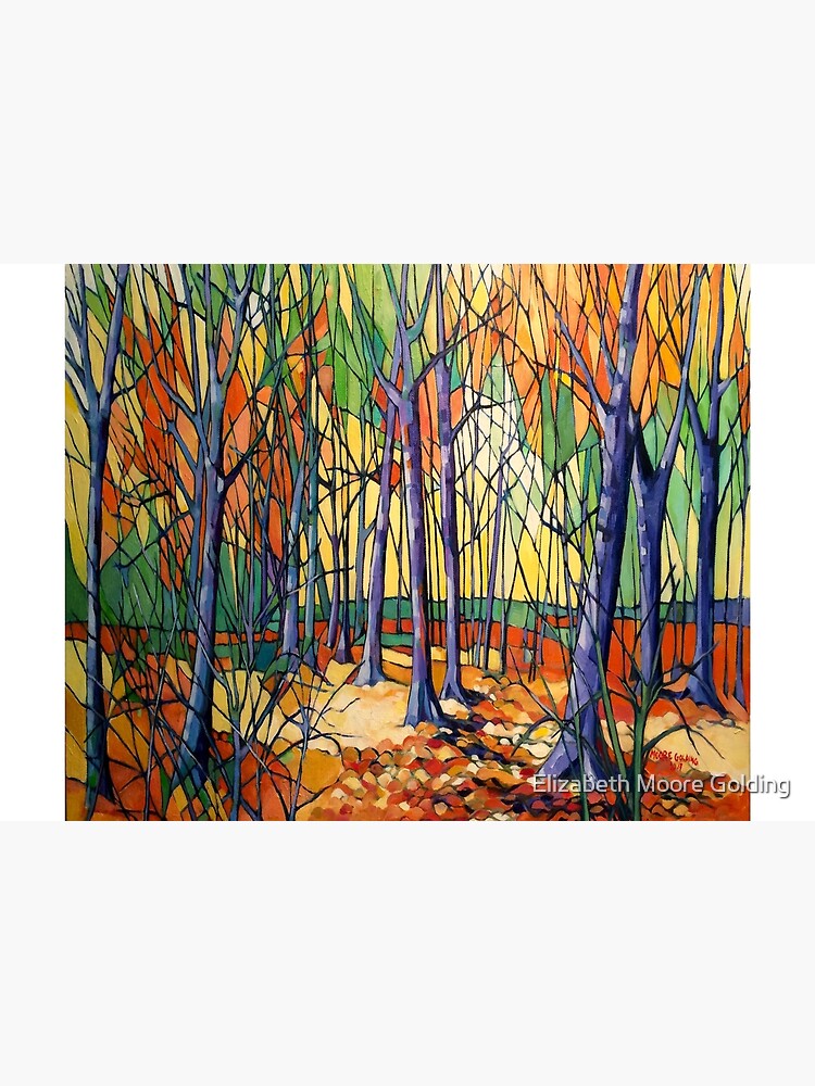 ‘Autumn Tiergarten, Berlin’ oil on canvas. by emgolding