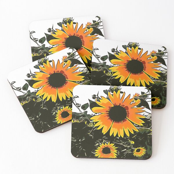 Item preview, Sunflowers in the field  designed and sold by LittleAngy.