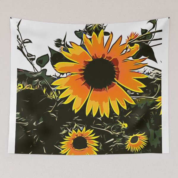 Item preview, Sunflowers in the field  designed and sold by LittleAngy.