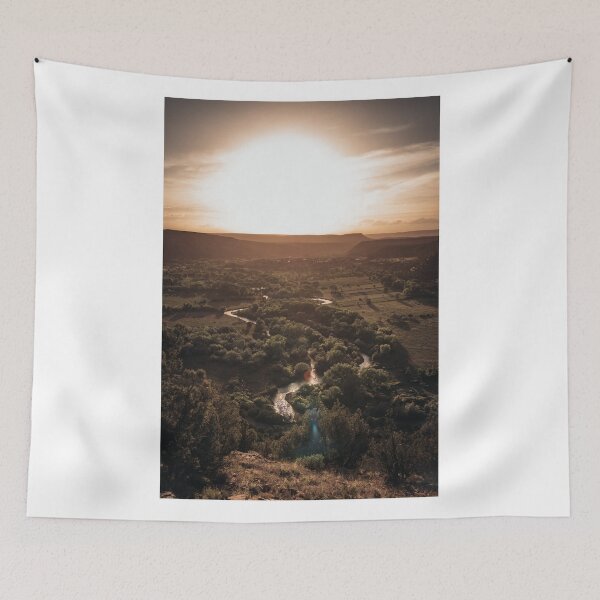 Item preview, New Mexico River Sunset X designed and sold by Enrique Andre.