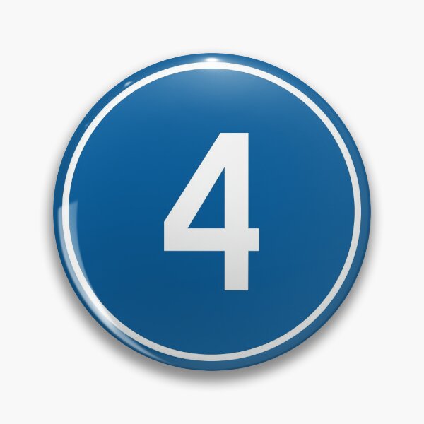 Item preview, Duke Snider #4 Jersey Number designed and sold by StickBall.