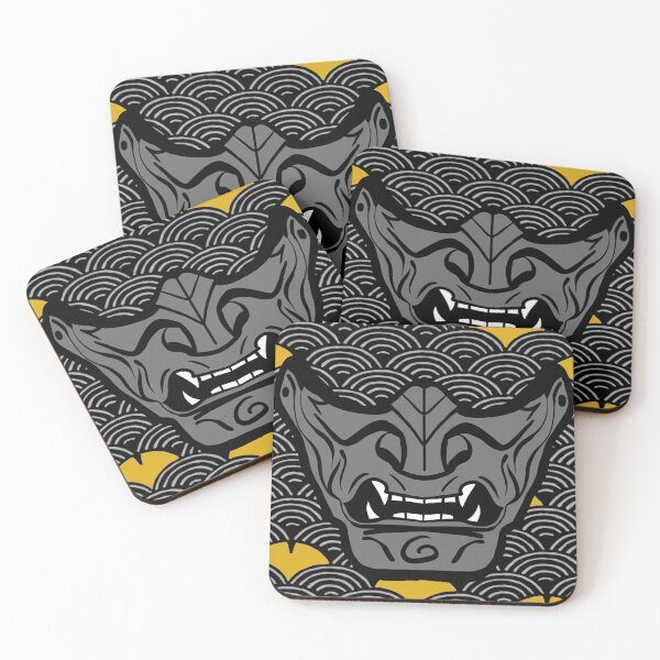 Item preview, Oni Ghost Mask Jin Sakai Inspired designed and sold by SquidInkPrintCo.