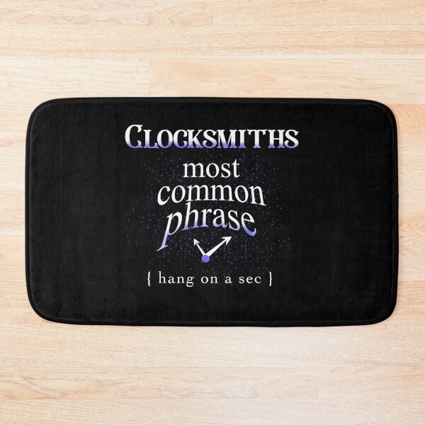 Item preview, Clocksmith hang on a sec designed and sold by kelele.