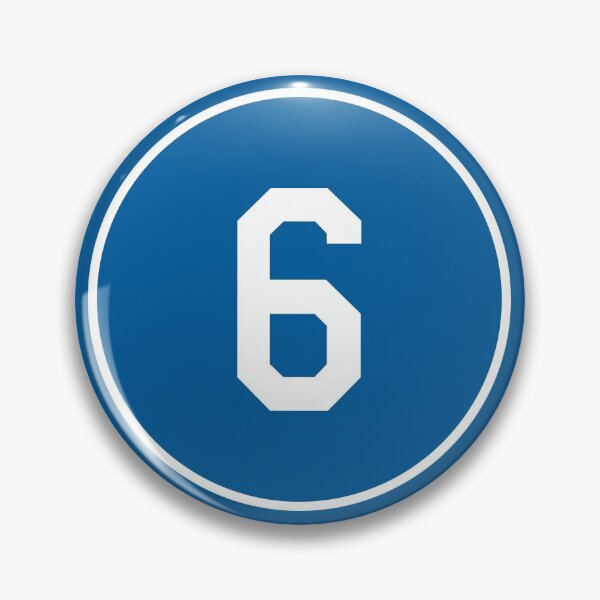 Item preview, Steve Garvey #6 Jersey Number designed and sold by StickBall.