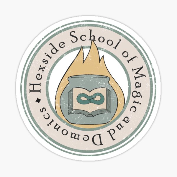 Hexside School of Magic and Demonics Sticker