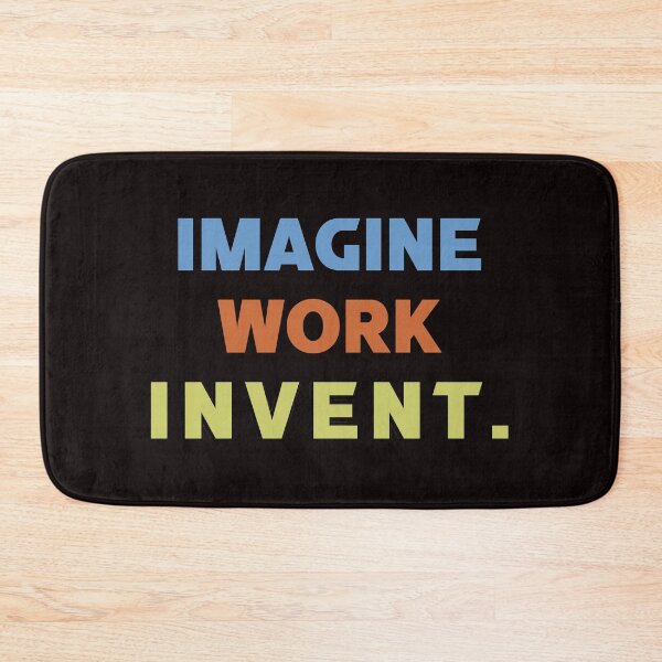 Item preview, Imagine Work Invent - Retro Text Art Design Gift Ideas  designed and sold by leo121687.