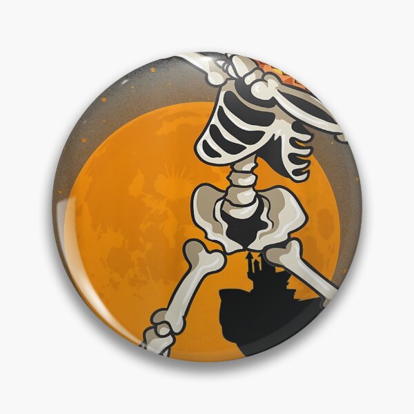 Item preview, Halloween Dabbing Skeleton Pumpkin Dab designed and sold by harolhaw.