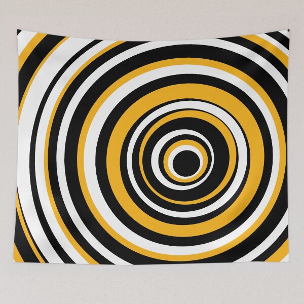 Item preview, Team Series - Bruins - Circles! designed and sold by Eye on the Blueline.