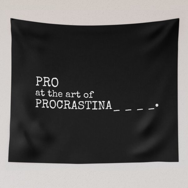 Item preview, Pro at procrastination  designed and sold by Mermaidssparkle.