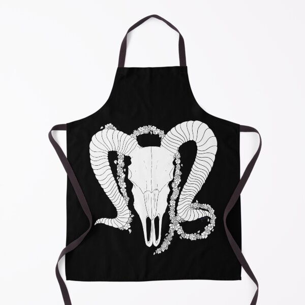 Item preview, Capricorn - Black and White designed and sold by Qur0w.