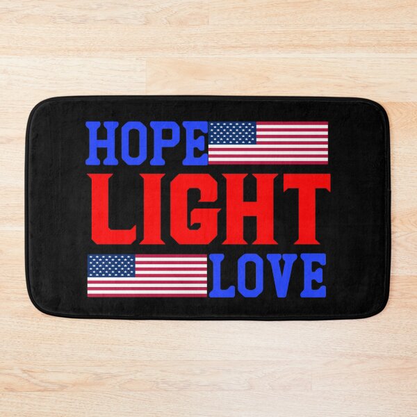 Aperçu de l'œuvre HOPE LIGHT LOVE AUTOCOLLANT créée et vendue par KGN CREATIVITY.