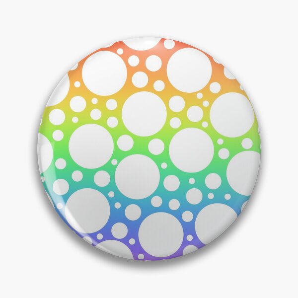 Item preview, Rainbow with White Polka Dots designed and sold by Whoopsidoodle.