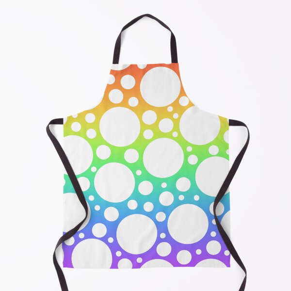 Item preview, Rainbow with White Polka Dots designed and sold by Whoopsidoodle.