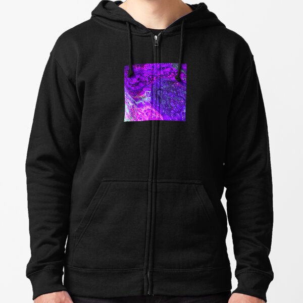 black light hoodie