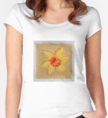 daffodil two Women's Fitted Scoop T-Shirt