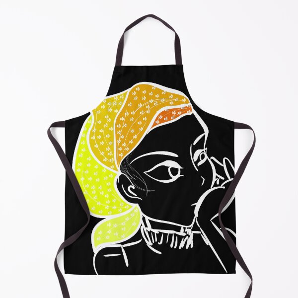 Item preview, African woman portrait with simple colors designed and sold by Chino20.