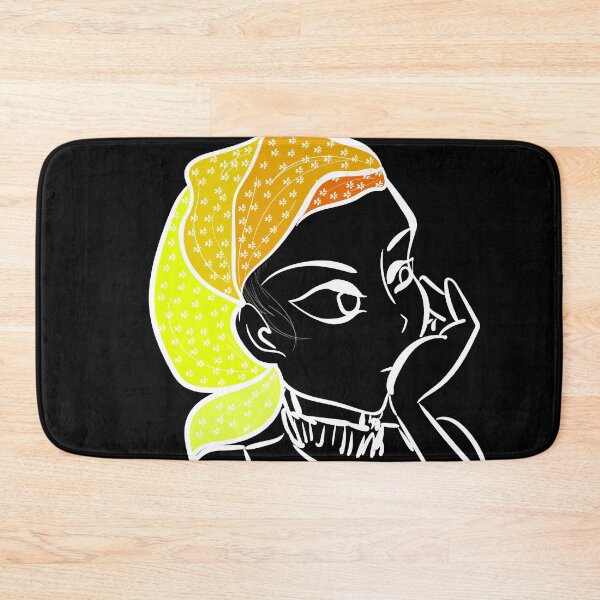 Item preview, African woman portrait with simple colors designed and sold by Chino20.