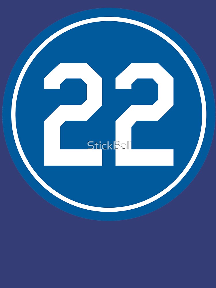 Clayton Kershaw #22 Jersey Number Essential T-Shirt for Sale by