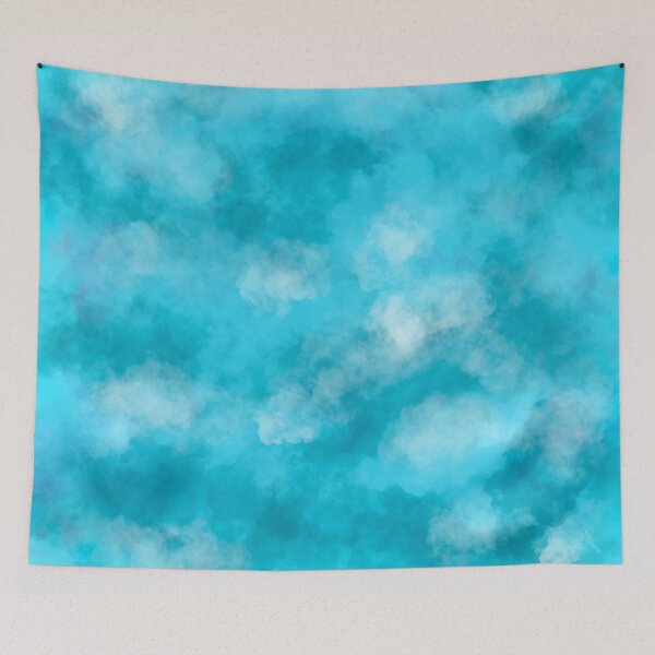 Item preview, Tranquil Painted Clouds Pattern  designed and sold by Niftjie.