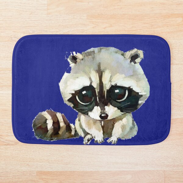 Item preview, baby raccoon, Raccoon Cat Dog Watercolor painting Drawing, Hand-painted cartoon raccoon  designed and sold by Halalolo.