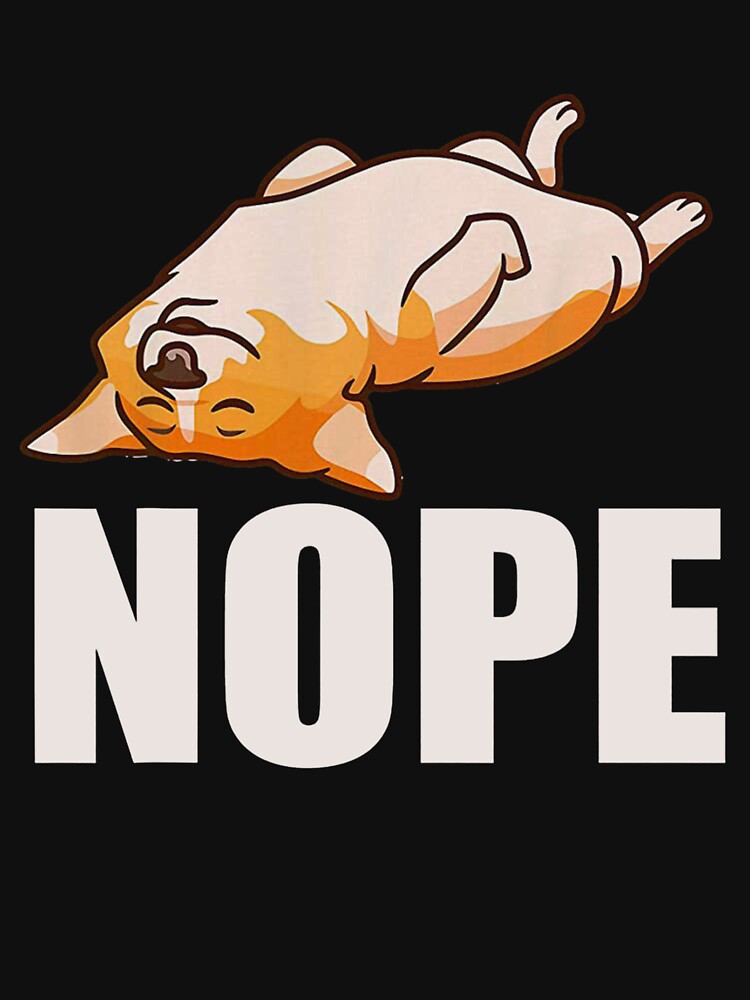 Corgi Nope by Isabellchas