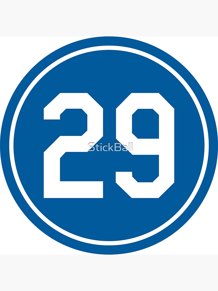 Adrian Beltre 29 Jersey Number Magnet for Sale by StickBall Redbubble