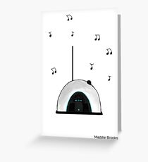 Portal Radio Greeting Card