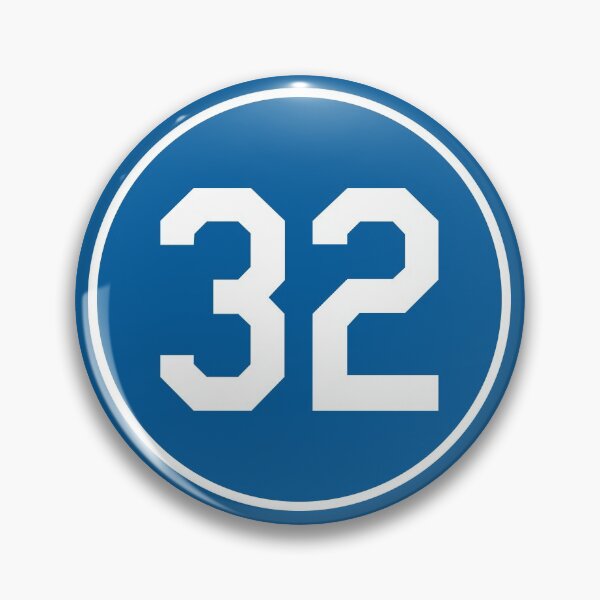 Item preview, Sandy Koufax #32 Jersey Number designed and sold by StickBall.