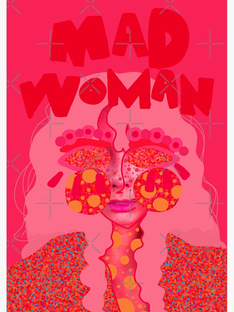 Mad Woman: Crayon Woman by TheMoodyMimo