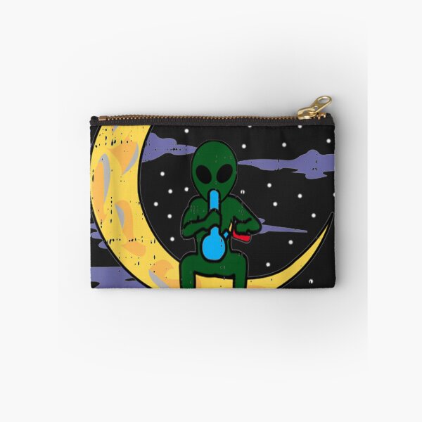 Item preview, Alien Smoking Bong High Moon Clouds Weed Gift designed and sold by harolhaw.