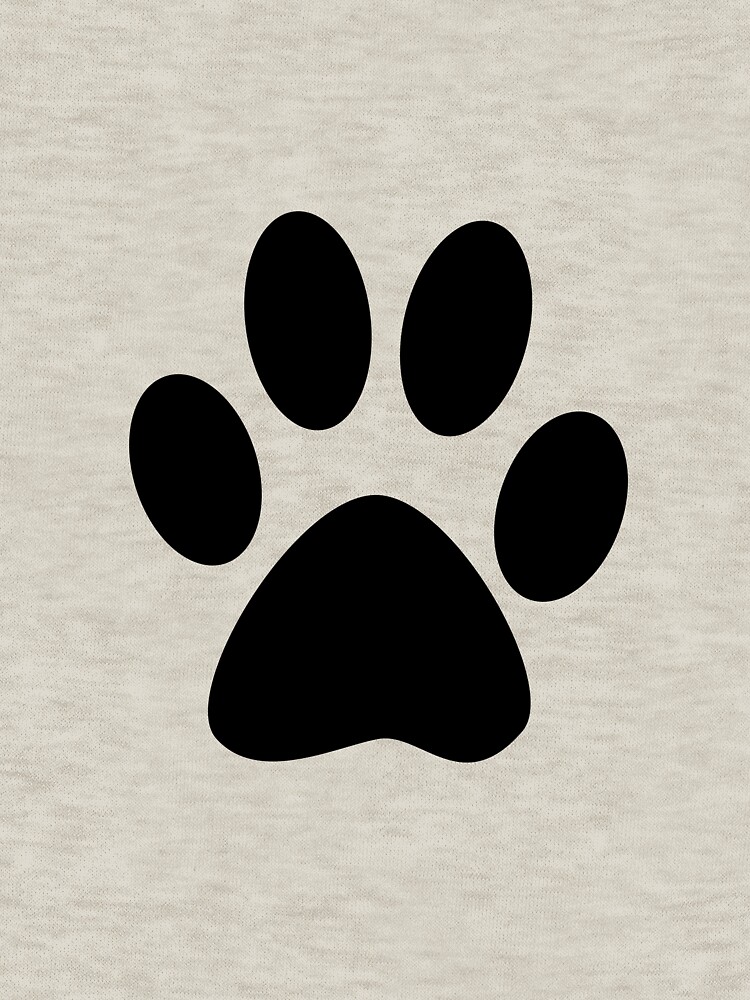 "Paws Emoji Sticker" Zipped Hoodie by Xzasxzasxzas Redbubble