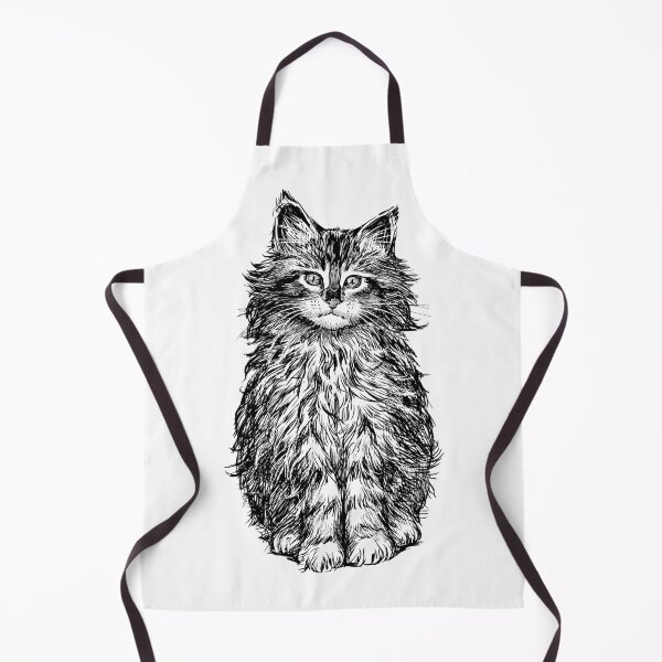 Item preview, black cat, Cat Kitten Drawing designed and sold by Halalolo.