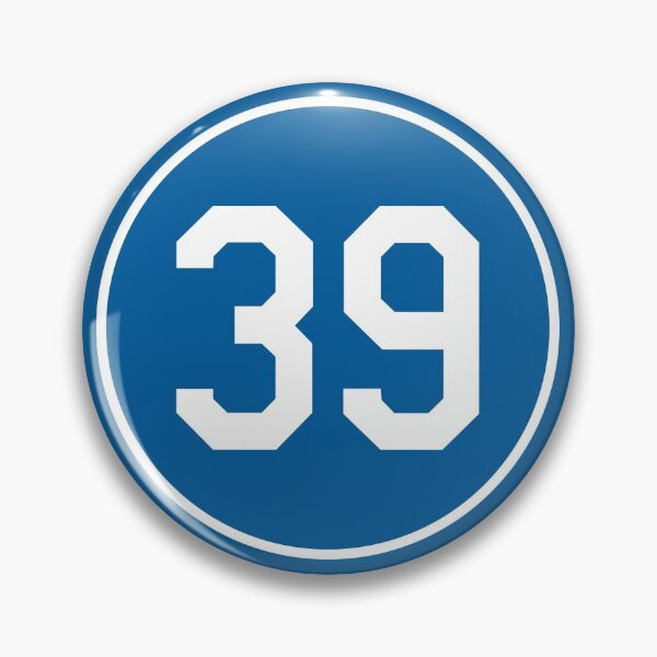 Item preview, Roy Campanella #39 Jersey Number designed and sold by StickBall.