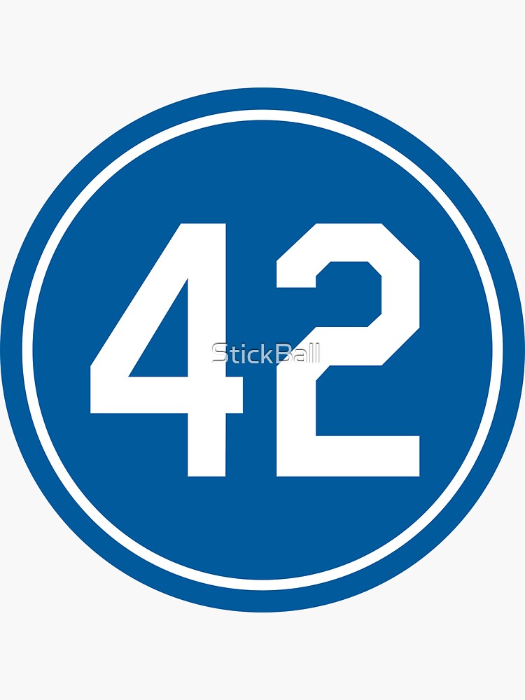 Mariano Rivera #42 Jersey Number Magnet for Sale by StickBall