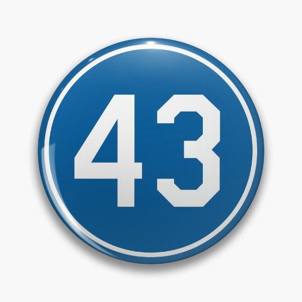 Item preview, Raul Mondesi #43 Jersey Number designed and sold by StickBall.