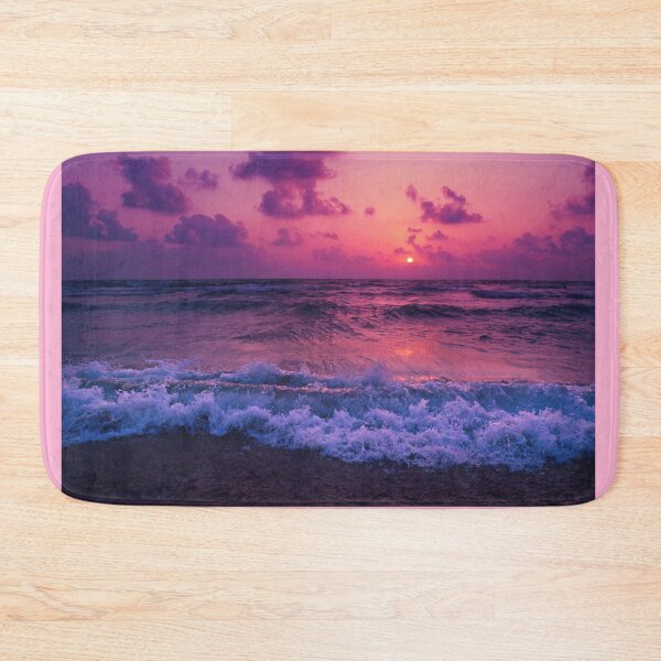 Item preview, Pink Sunset Ocean Waves designed and sold by newburyboutique.