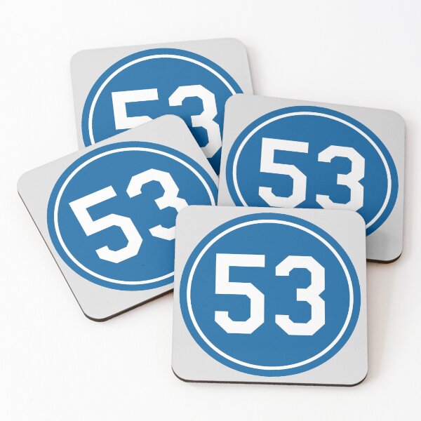 Item preview, Don Drysdale #53 Jersey Number designed and sold by StickBall.