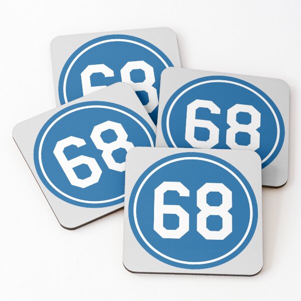 Item preview, Ross Stripling #68 Jersey Number designed and sold by StickBall.