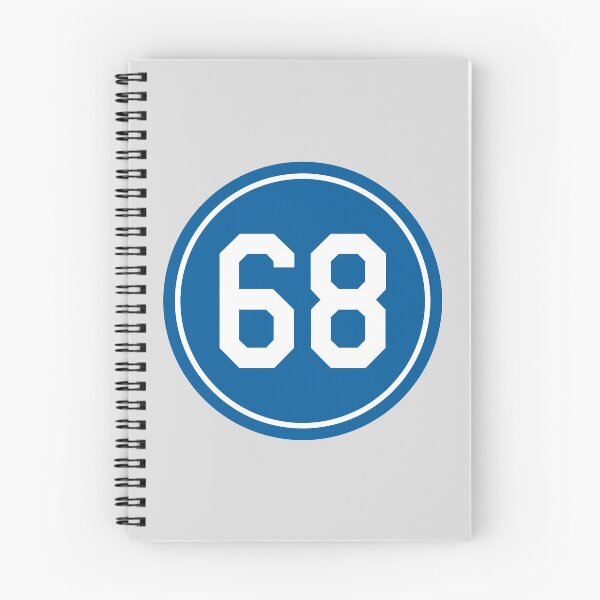 Item preview, Ross Stripling #68 Jersey Number designed and sold by StickBall.